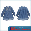 Factory Wholesale Long Denim Dresses for Girls (JT5008)